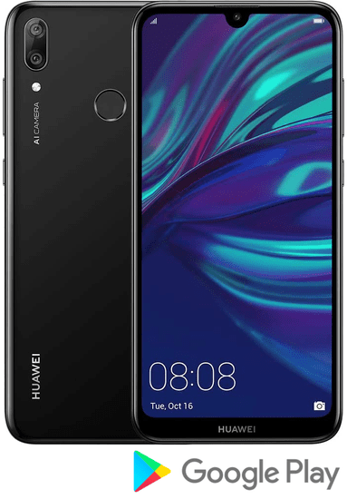 Huawei pametni telefon telefon Y7 2019, 3GB/32GB, črn