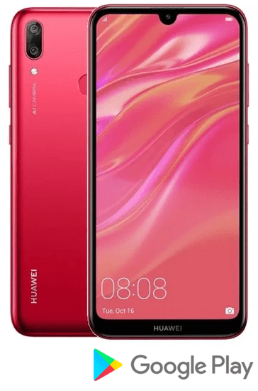 Huawei pametni telefon Y7 2019, 3GB/32GB, rdeč