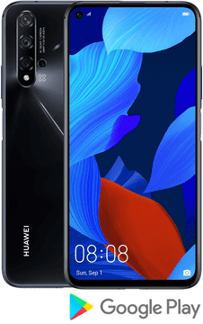 Huawei nova 5T, 6 GB/128 GB GSM telefon, črn