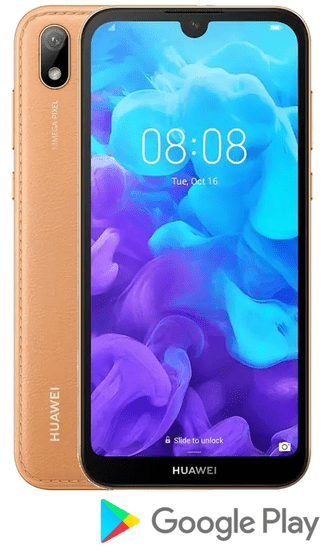 Huawei pametni telefon Y5 2019, 2 GB/16 GB, jantarno rjav