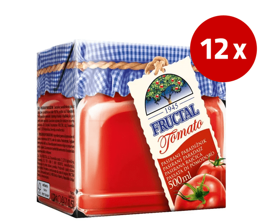 Fructal Tomato pasiran paradižnik, 12 x 0,5 l