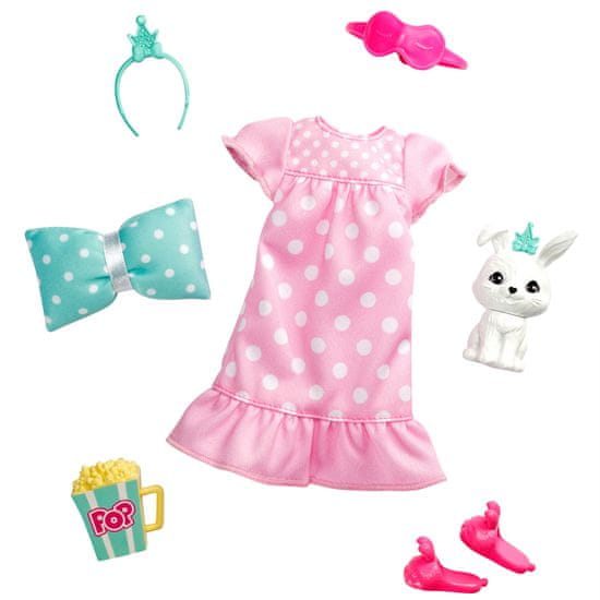Mattel Barbie Princess Adventure Žival in obleke z dodatki, zajček