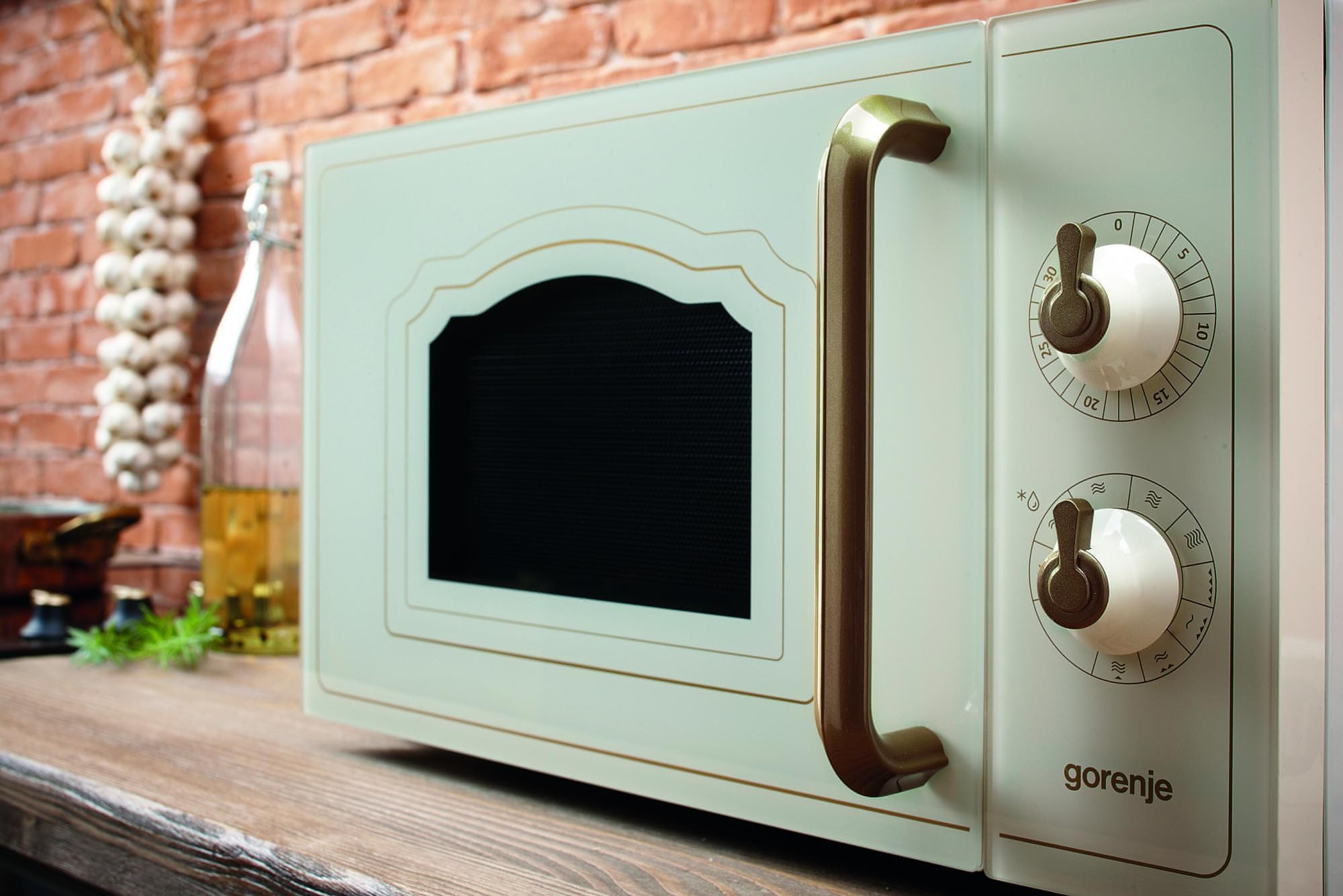 Микроволновая печь Gorenje mo4250cli, бежевый