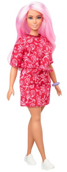 Mattel Barbie Modelka 151 Obleka z vzorcem bandana