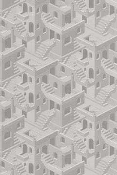 Casadeco Ozadje UTOPIA ILLUSION 64 iz kolekcije UTOPIA