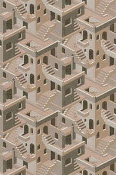 Casadeco Ozadje UTOPIA ILLUSION 27 iz kolekcije UTOPIA