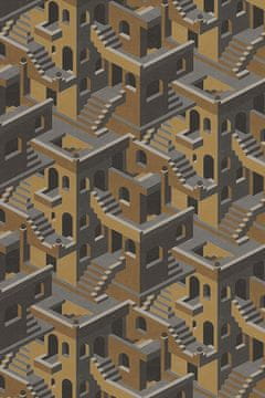 Casadeco Ozadje UTOPIA ILLUSION 41 iz kolekcije UTOPIA