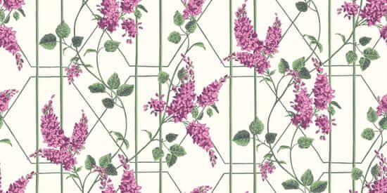 Cole & Son Ozadje Wisteria 5013, kolekcija BOTANICAL