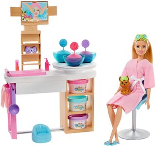  Barbie kozmetični salon, set s plastelinom