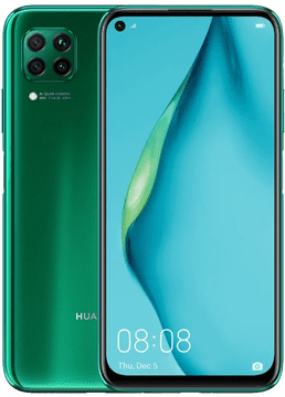 Huawei P40 lite GSM telefon, 128 GB, zelen