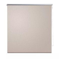 Vidaxl Zatemnitvena Rolo Žaluzija 40 x 100 cm Bež barve