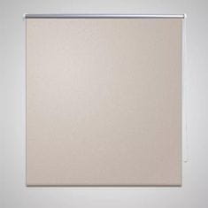 Vidaxl Zatemnitvena Rolo Žaluzija 40 x 100 cm Bež barve