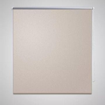 Vidaxl Zatemnitvena rolo zavesa (80 x 175 cm) bež