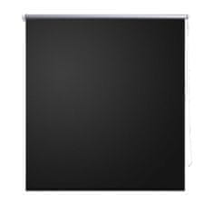 Greatstore Roleta / Senčilo za Zatemnitev Oken 120 x 230 cm Črne Barve