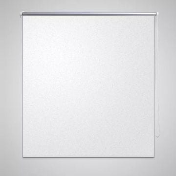 Vidaxl Zatemnitvena rolo zavesa (100 x 175 cm) bela II