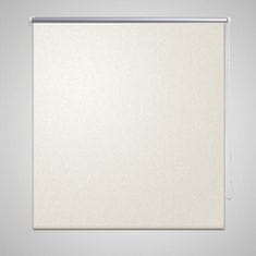 Greatstore Roleta / Senčilo 120 x 175 cm Bele Barve