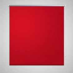 Greatstore Sončna žaluzija 40 x 100 cm Rdeča
