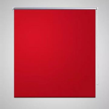 Vidaxl Zatemnitvena rolo zavesa (100 x 175 cm), rdeča