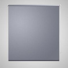 Vidaxl Roleta za okna 160 x 230 cm siva