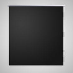 Vidaxl Roleta / Senčilo za Zatemnitev Oken 80 x 230 cm Črne Barve