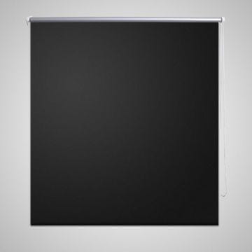 Vidaxl Zatemnitvena žaluzija, črna, 120 x 175 cm