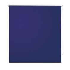 shumee Roleta / Senčilo za Zatemnitev Oken 100 x 230 cm Temno Modre Barve