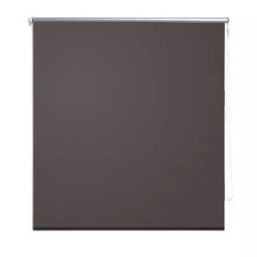 Vidaxl Roleta za okna 120 x 230 cm kavna