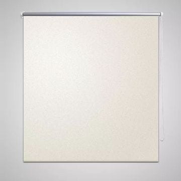 Vidaxl Rolo senčnik 120 x 230 cm kremno bela