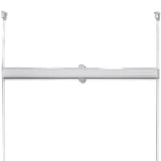 Vidaxl Plise Harmonika Zavese velikost 100 x 100 cm Bele barve