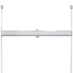 Vidaxl Plise Harmonika Zavese velikost 90 x 150 cm Bele barve