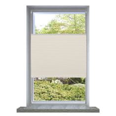 shumee Plise Zavesa velikost 50 x 125 cm Krem barva
