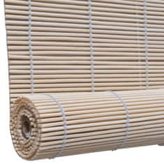 Vidaxl Roleta za Zatemnitev Naravni Bambus 140 x 160 cm