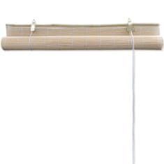 Vidaxl Roleta za Zatemnitev Naravni Bambus 140 x 160 cm