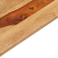 Vidaxl Mizna plošča iz trdnega palisandra 15-16 mm 60x70 cm