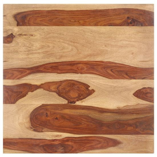 Vidaxl Mizna plošča iz trdnega palisandra 15-16 mm 80x80 cm