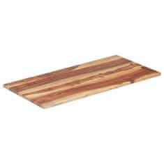 Vidaxl Mizna plošča iz trdnega palisandra 25-27 mm 60x100 cm