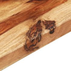 Vidaxl Mizna plošča iz trdnega palisandra 25-27 mm 70x70 cm