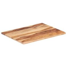 Vidaxl Mizna plošča iz trdnega palisandra 25-27 mm 70x90 cm
