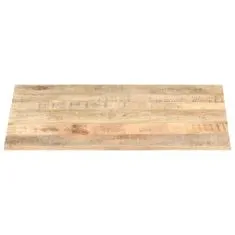 Vidaxl Mizna plošča iz trdnega mangovega lesa 15-16 mm 80x70 cm