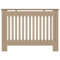 Vidaxl Pokrov za radiator 112x19x81 cm mediapan