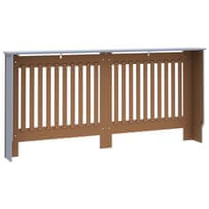 Vidaxl Pokrov za radiator antraciten 172x19x81 cm mediapan