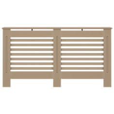 Vidaxl Pokrov za radiator 152x19x81,5 cm mediapan