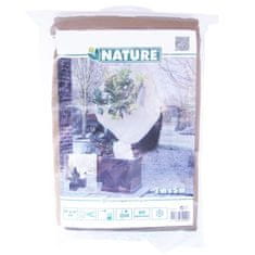 Vidaxl Zimska koprena 60 g/m² bež 2x5 m