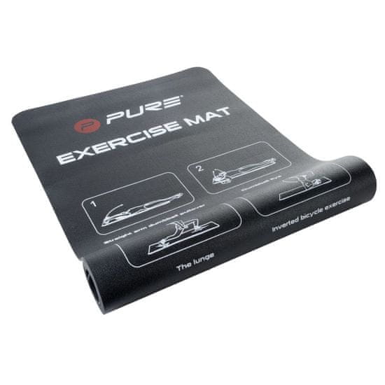 Greatstore Pure2Improve Podloga za vadbo 182x61 cm črna