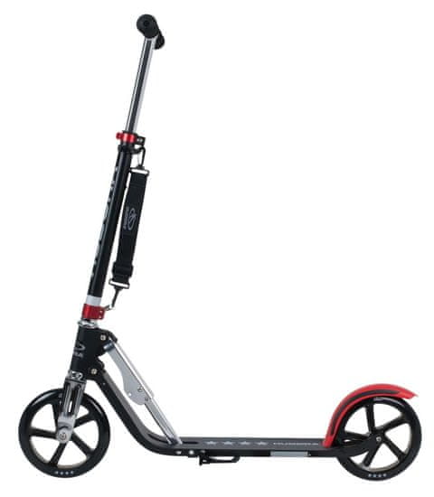 Hudora Big Wheel 205 Stars skiro, črn/rdeč
