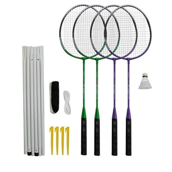 Rulyt set za badminton, 4 loparji