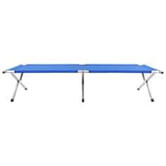 Vidaxl Kamp postelja 210x80x48 cm XXL modra