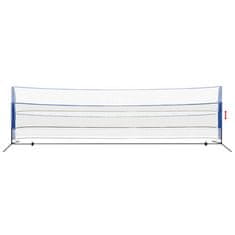 Vidaxl Mreža za badminton s perjanicami 600x155 cm