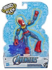 Avengers Bend and Flex Captain Marvel figura