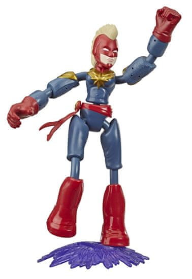 Avengers Bend and Flex Captain Marvel figura